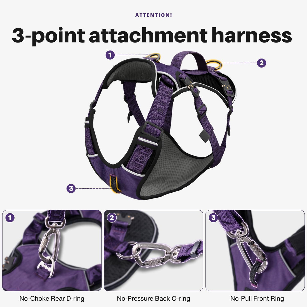 No Pull Dog Harness for Large Dogs