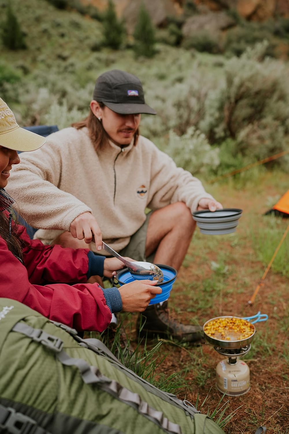 Stansport Collapsible Silicone Travel Bowls