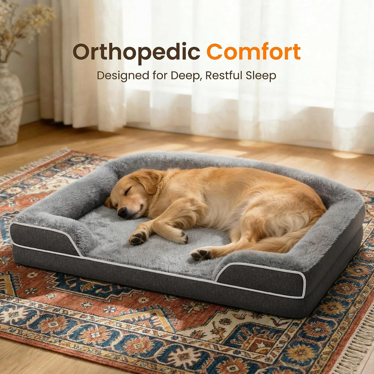 Orthopedic Dog Bed for Extra Large Dogs