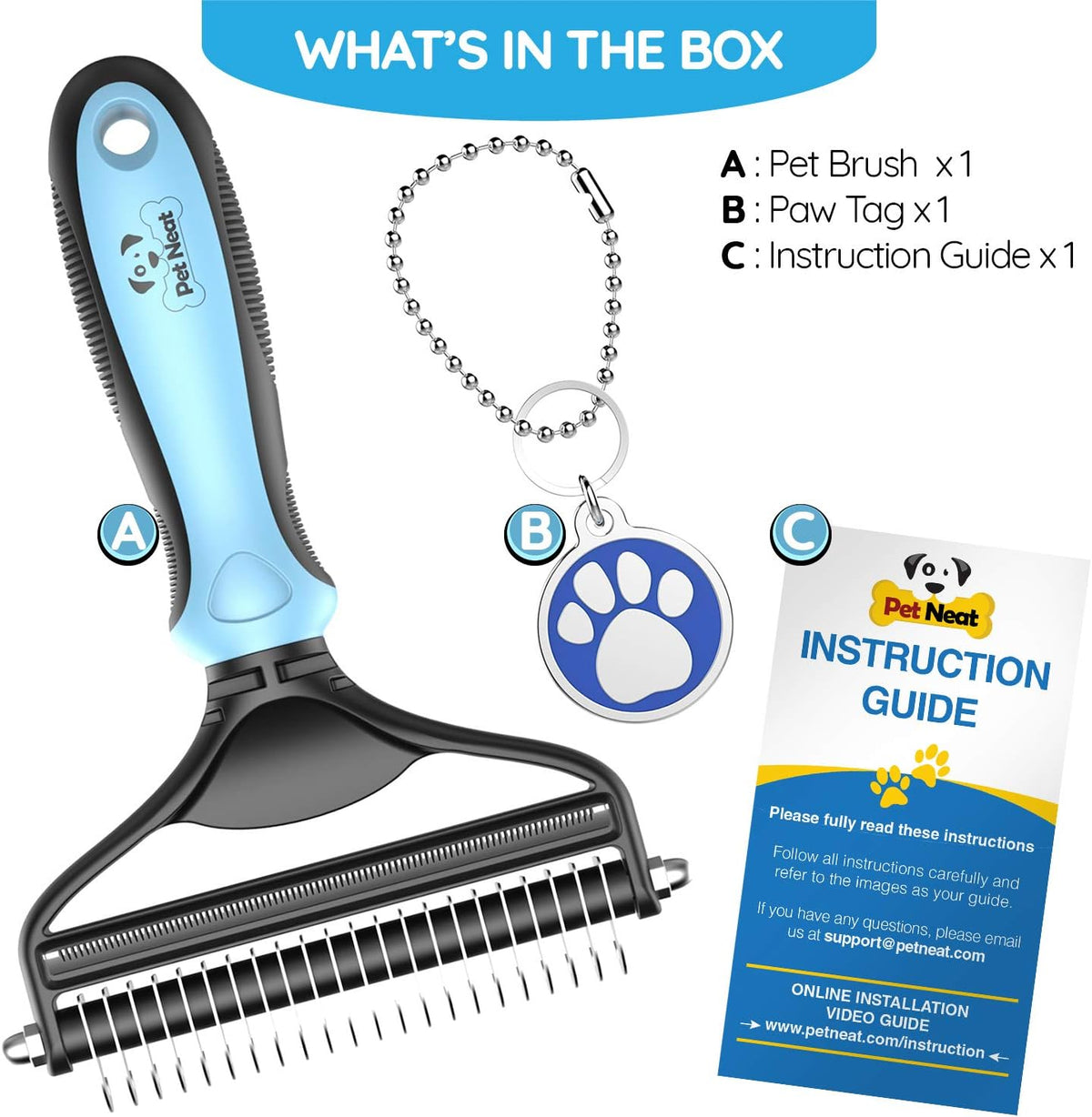 Dog Brush and Cat Brush