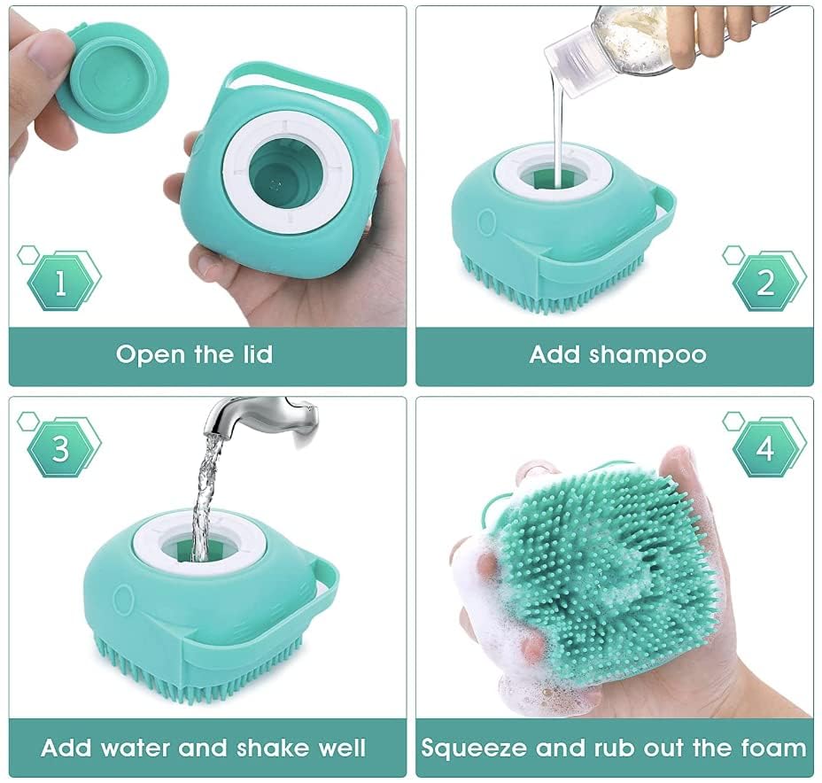 Pet Bath Massage Brush