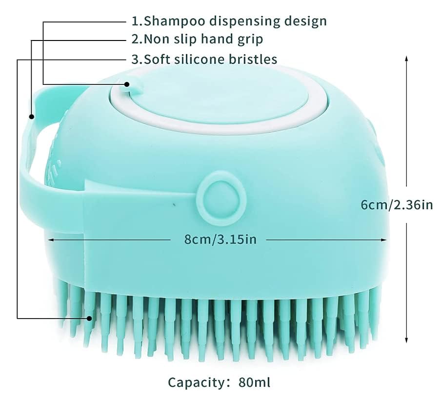 Pet Bath Massage Brush