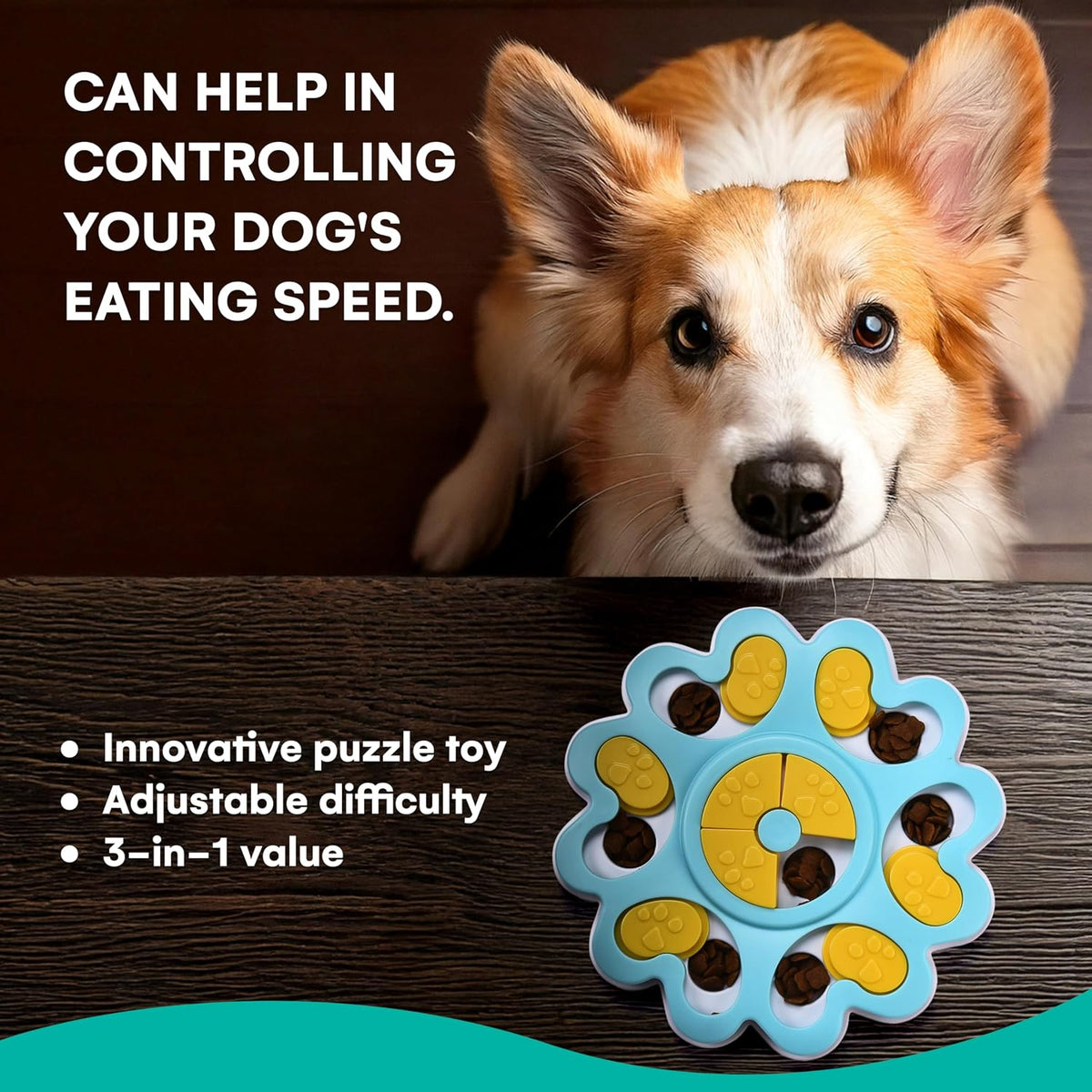 Dog Treat Puzzle Toy